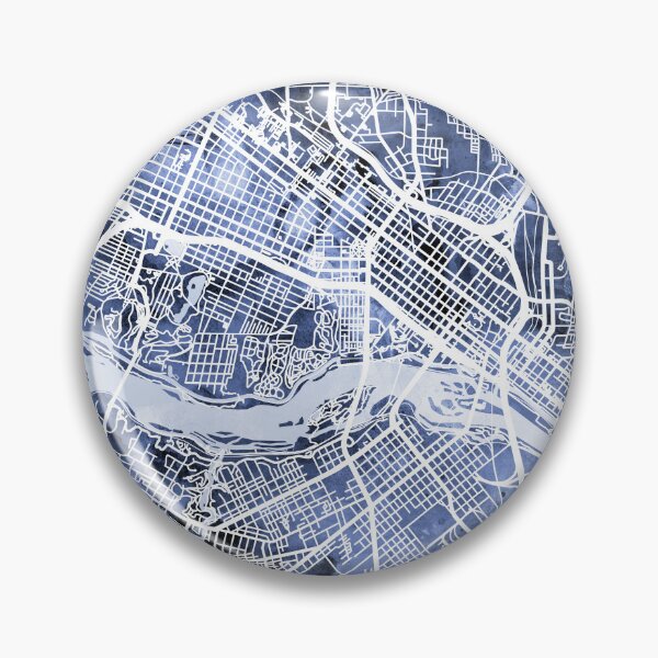 Item preview, Richmond Virginia City Street Map designed and sold by ArtPrints.