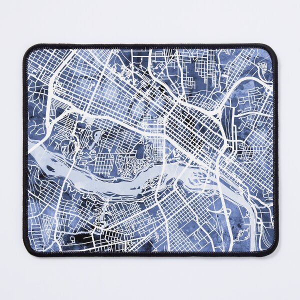 Item preview, Richmond Virginia City Street Map designed and sold by ArtPrints.