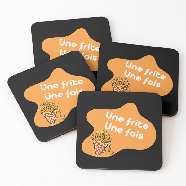 Item preview, One fries once - with a typical Belgian fries cone designed and sold by PausePapote.