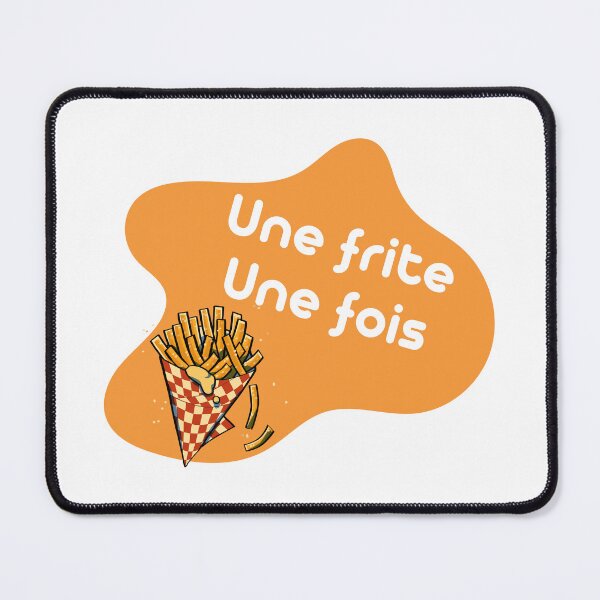 Item preview, One fries once - with a typical Belgian fries cone designed and sold by PausePapote.