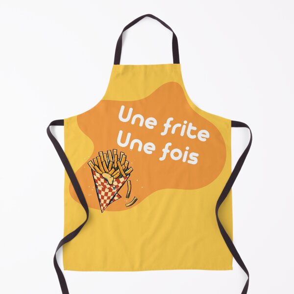 Item preview, One fries once - with a typical Belgian fries cone designed and sold by PausePapote.