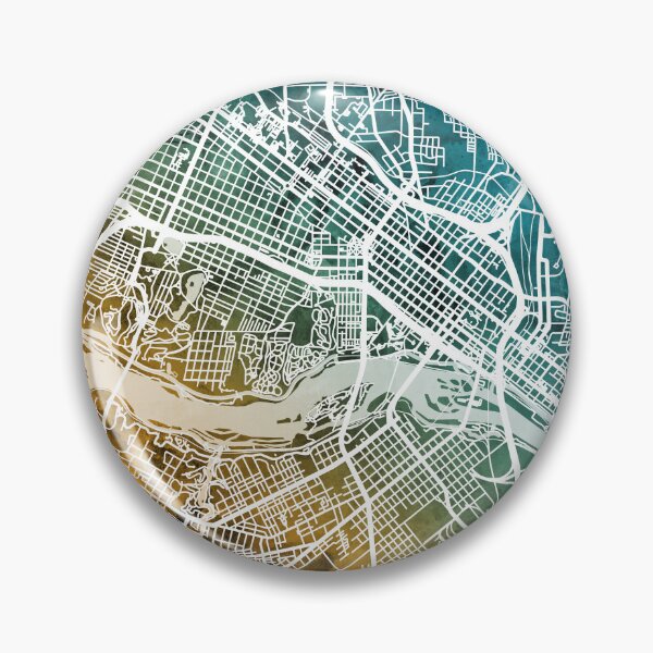 Item preview, Richmond Virginia City Street Map designed and sold by ArtPrints.