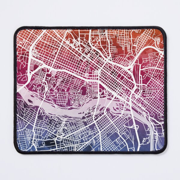 Item preview, Richmond Virginia City Street Map designed and sold by ArtPrints.