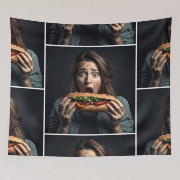 Item preview, Bite Off More Than You Can Chew - Double Sriracha Melt designed and sold by visualidioms.