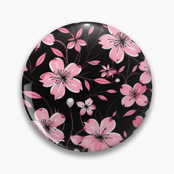 Item preview, pink flowers pattern designed and sold by SBD-Shop.