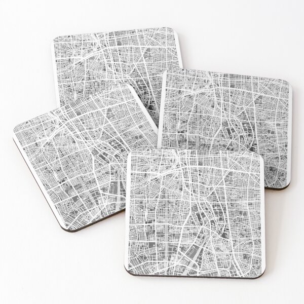 Item preview, Nagoya Japan City Map designed and sold by ArtPrints.