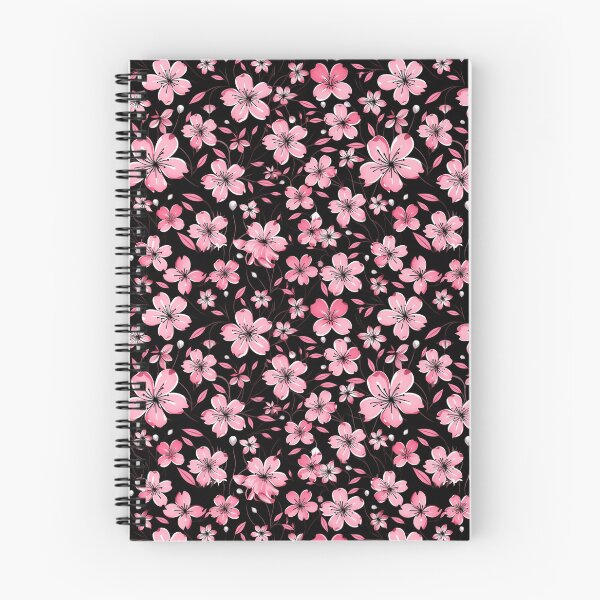 Item preview, pink flowers pattern designed and sold by SBD-Shop.