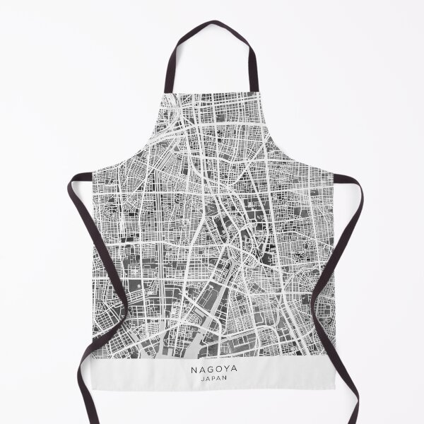 Item preview, Nagoya Japan City Map designed and sold by ArtPrints.