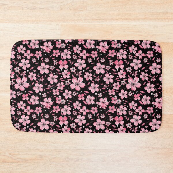 Item preview, pink flowers pattern designed and sold by SBD-Shop.