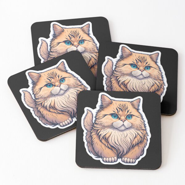 Item preview, Persian Cat (Sticker and Print Out) designed and sold by Sir Elgin Ortiz.