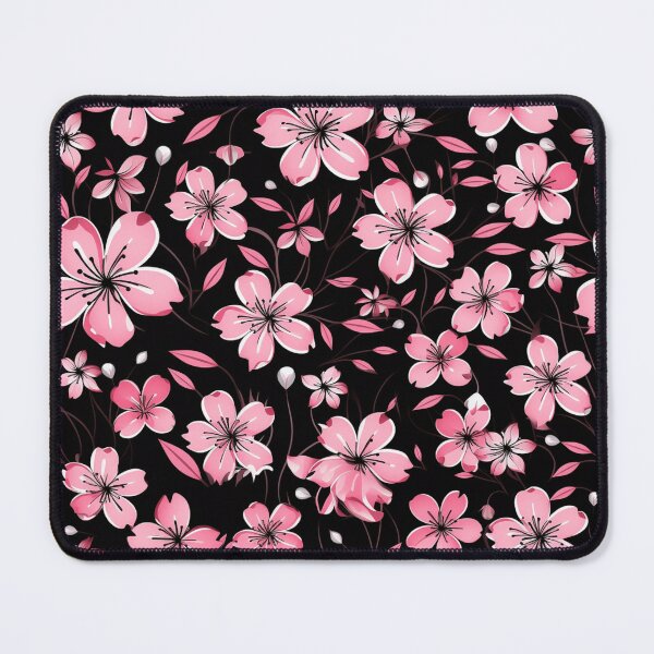 Item preview, pink flowers pattern designed and sold by SBD-Shop.
