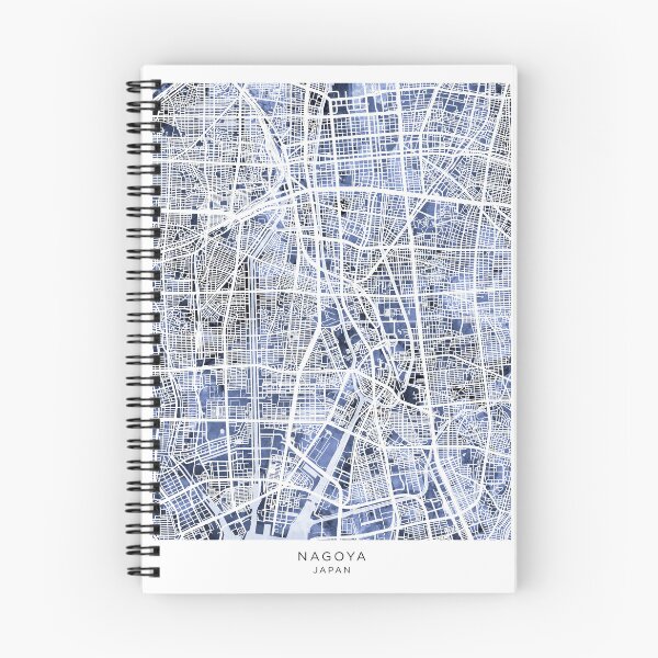 Item preview, Nagoya Japan City Map designed and sold by ArtPrints.