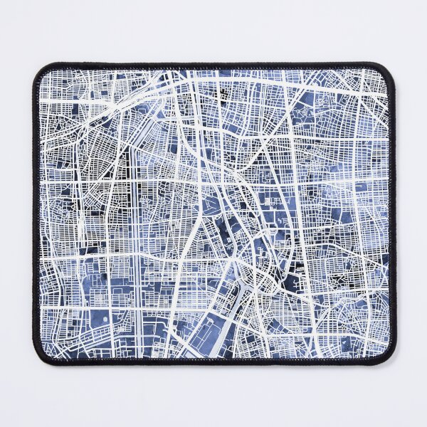 Item preview, Nagoya Japan City Map designed and sold by ArtPrints.