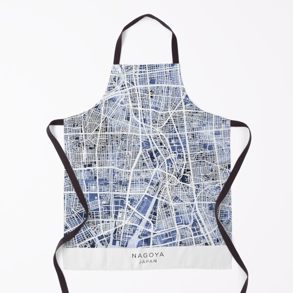 Item preview, Nagoya Japan City Map designed and sold by ArtPrints.