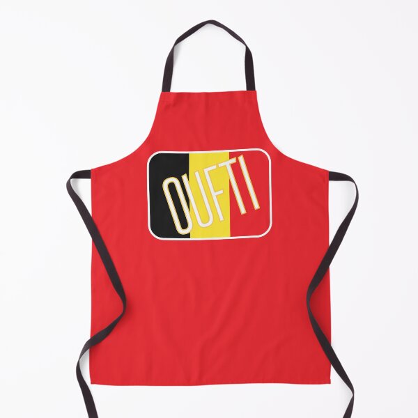 Item preview, Phew! belgian phrase from Liège on a belgian flag designed and sold by PausePapote.
