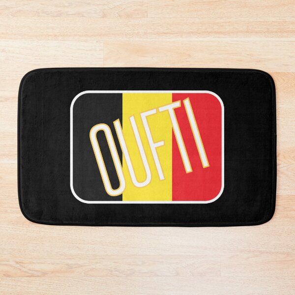 Item preview, Phew! belgian phrase from Liège on a belgian flag designed and sold by PausePapote.