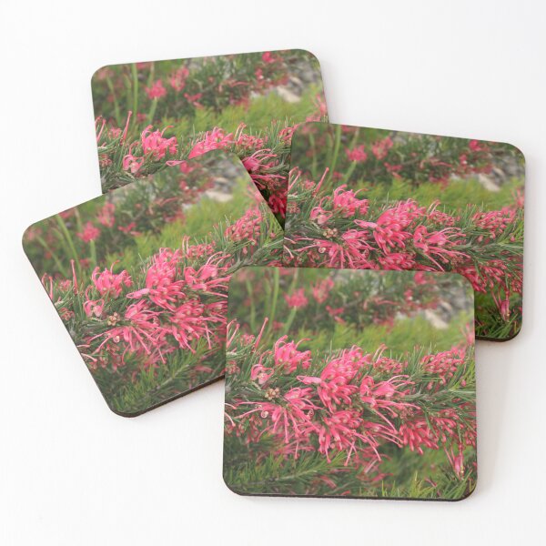 Item preview, Pink Grevillea Flower designed and sold by Honey Myrtle Studio.