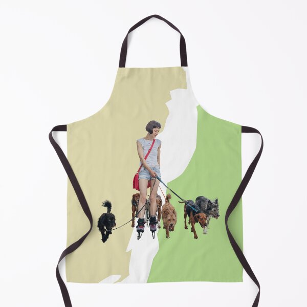 Item preview, Dog walker designed and sold by Hillys Digital collage.