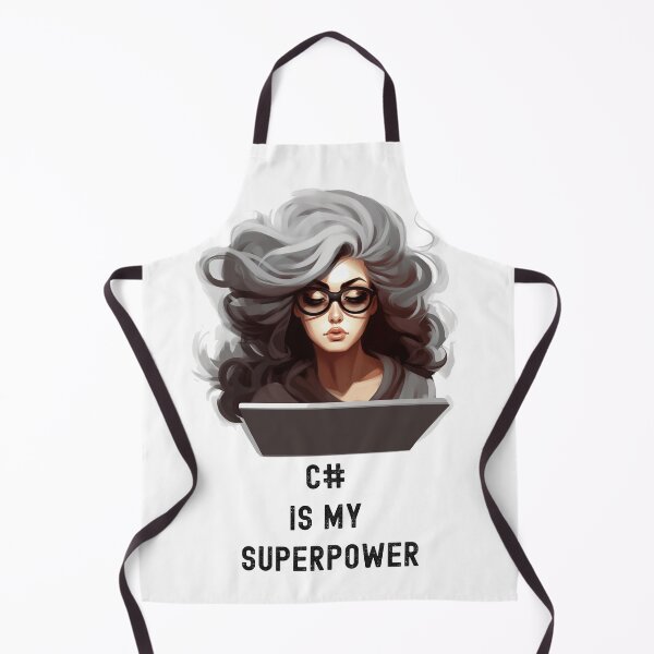 Item preview, C# IS MY SUPERPOWER designed and sold by heringa.