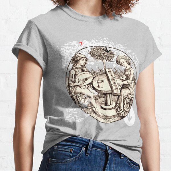 Medieval Fools, Dancing in their Undies Graphic T-Shirt for Sale by  ebrawne