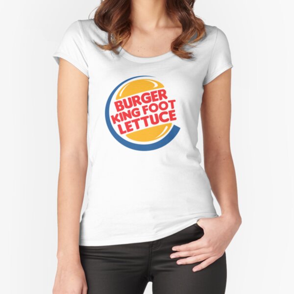 Burger King Foot Lettuce Wall Of Text T Shirt By Annahallo34 Redbubble - burger king shirt roblox