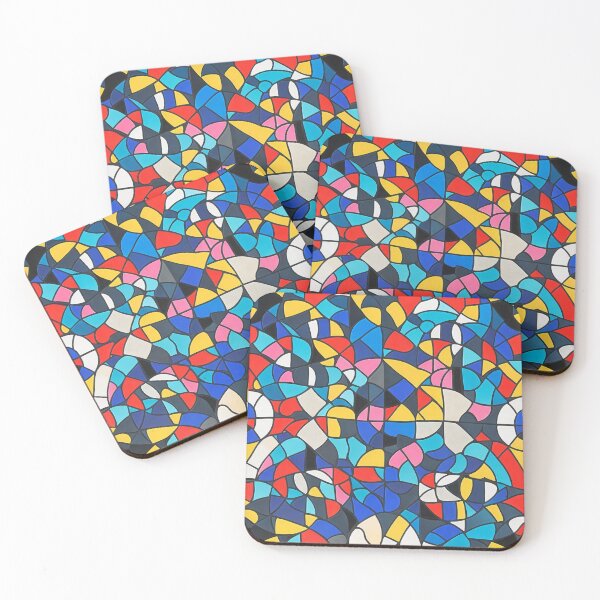 Item preview, Whimsical Abstract - Unwind Your Mind in a Burst of Color designed and sold by cocomikozza.