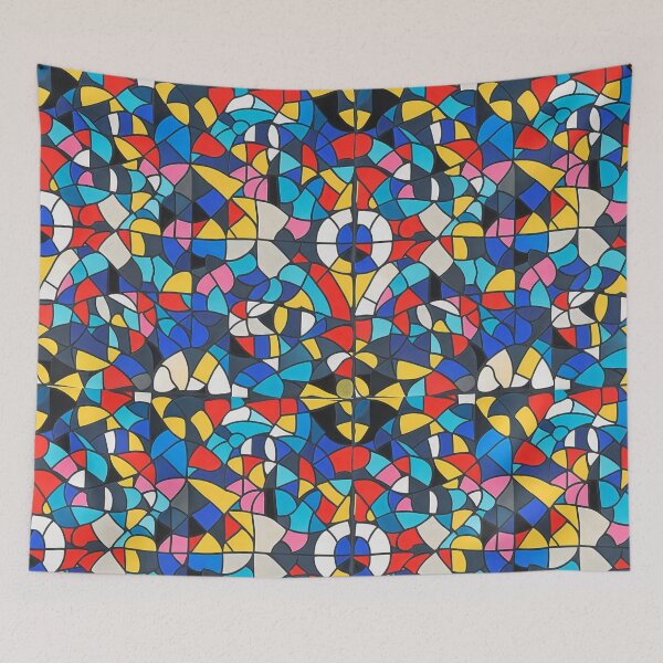 Item preview, Whimsical Abstract - Unwind Your Mind in a Burst of Color designed and sold by cocomikozza.