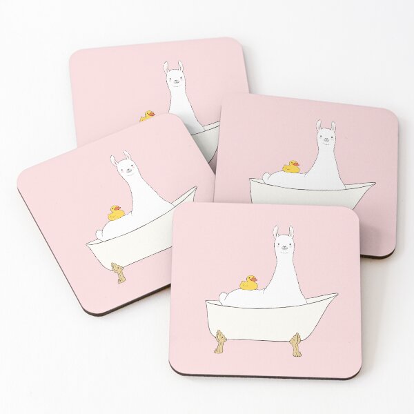 Item preview, Llama In Bathtub designed and sold by bignosework.