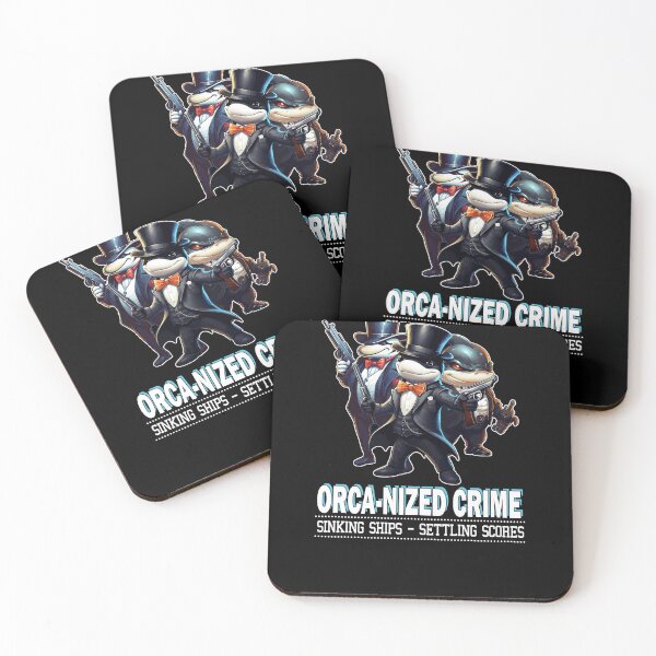 Item preview, Funny Orca Sinking Boats Orca-nized Crime The Uprising designed and sold by Cedinho.