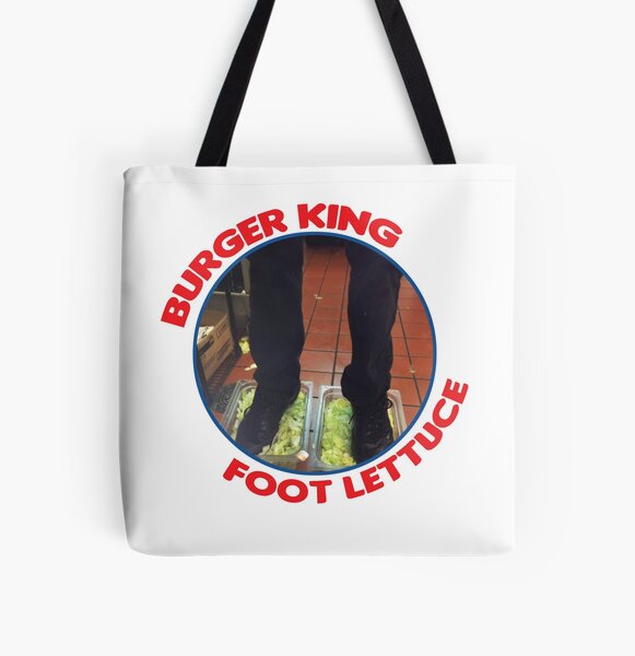 Burger King Foot Lettuce Logo Tote Bag for Sale by annahallo34