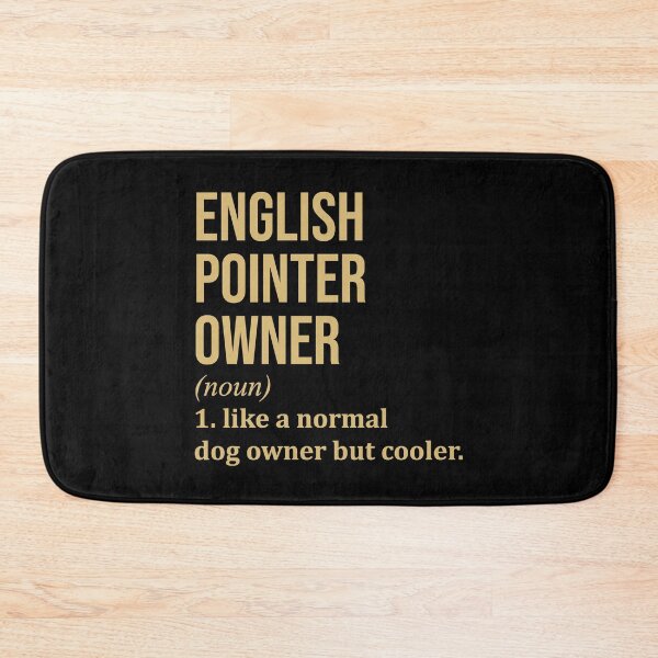 Item preview, English Pointer Owner Definition in Gold designed and sold by XCIV.