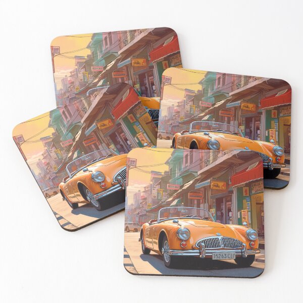 Item preview, Automotive Icons - Iconic European Cars on the Street designed and sold by Piotrek0001.