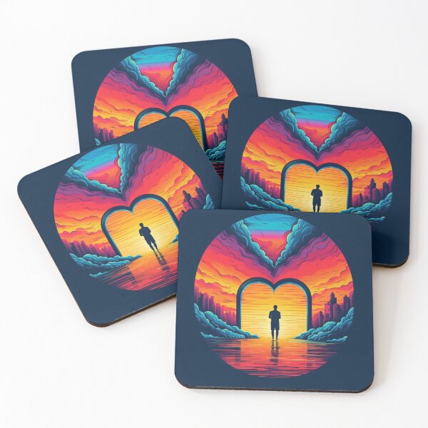 Item preview, Pride Month - LGBTIQ+ - The Way of Love - Off to Other Shores designed and sold by Pixelboys.