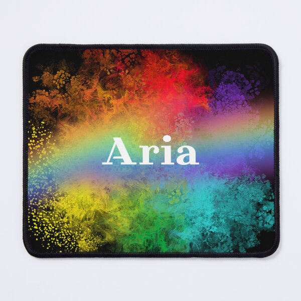 Item preview, Aria | Aria Pride Rainbow Name | LGBTQIA+ Pride Color designed and sold by ShroomMagic.