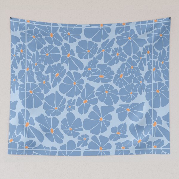Item preview, Azure Blossoms designed and sold by PeachyLitchi.