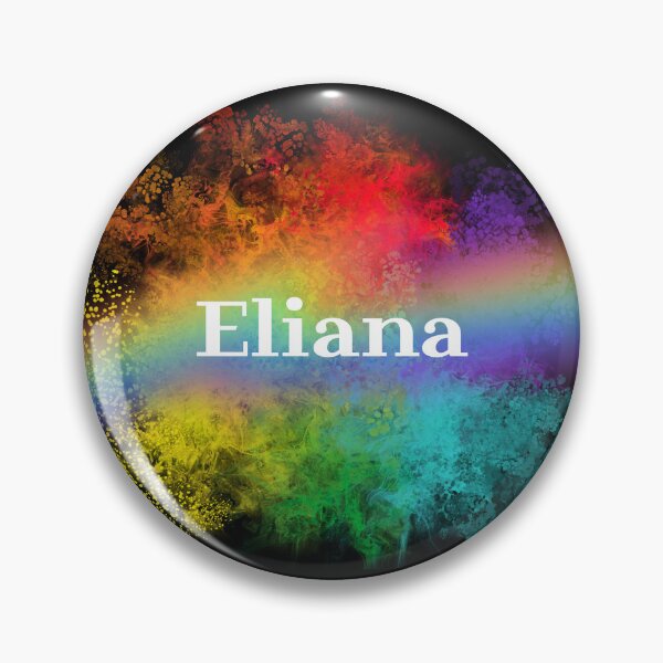 Item preview, Eliana | Eliana Pride Rainbow Name | LGBTQIA+ Pride Color designed and sold by ShroomMagic.