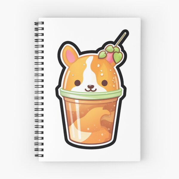 Item preview, Boba Tea Shiba Inu designed and sold by CrittersHub.