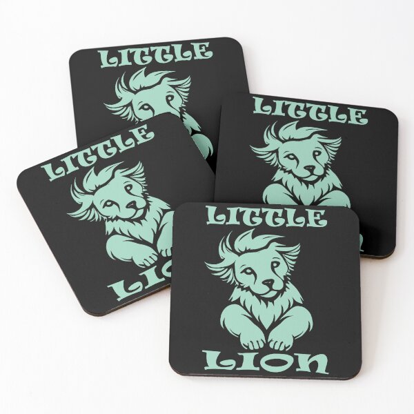 Item preview, Little Lion - Aquamarine designed and sold by Soulemotion.