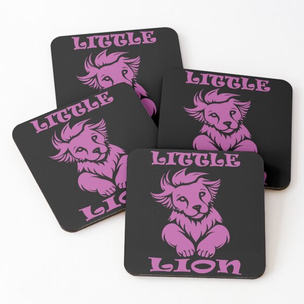 Item preview, Little Lion - Fuchsia designed and sold by Soulemotion.