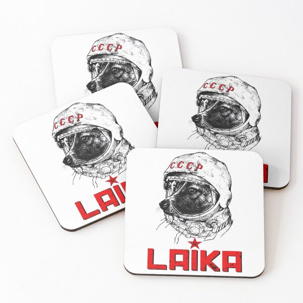 Item preview, Laika Astronaut Dog designed and sold by brenyjosh.