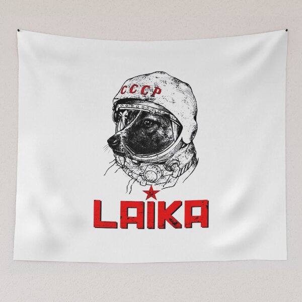 Item preview, Laika Astronaut Dog designed and sold by brenyjosh.