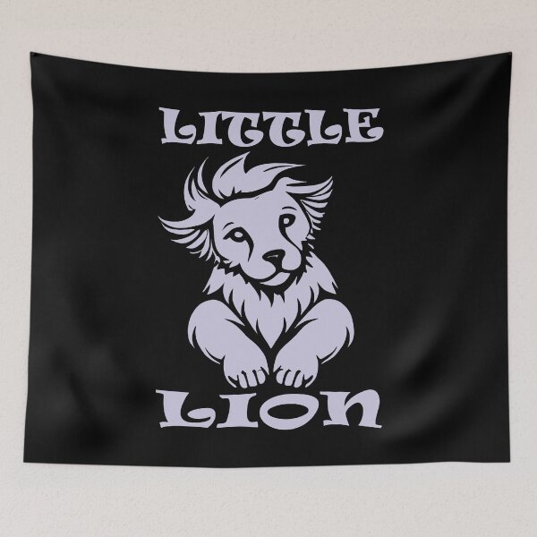 Item preview, Little Lion - Light Purple designed and sold by Soulemotion.