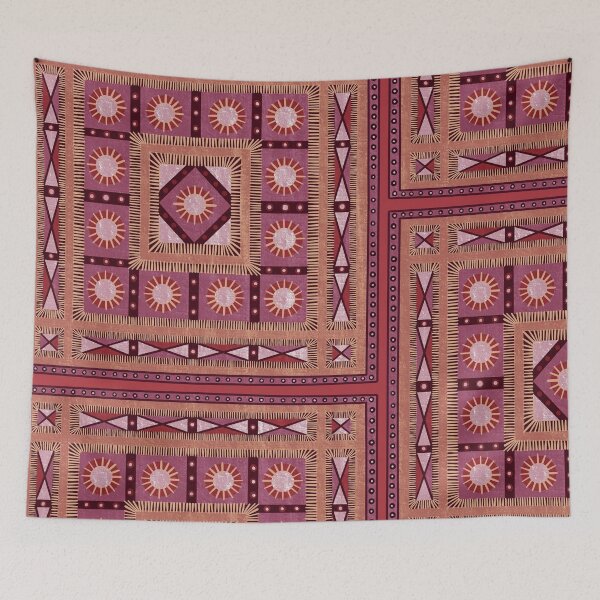 Item preview, "Stitch In Time" 1 | Inspired by Shisha Mirror Embroidery designed and sold by LiseHoltArt.