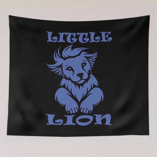 Item preview, Little Lion - Royal Blue designed and sold by Soulemotion.