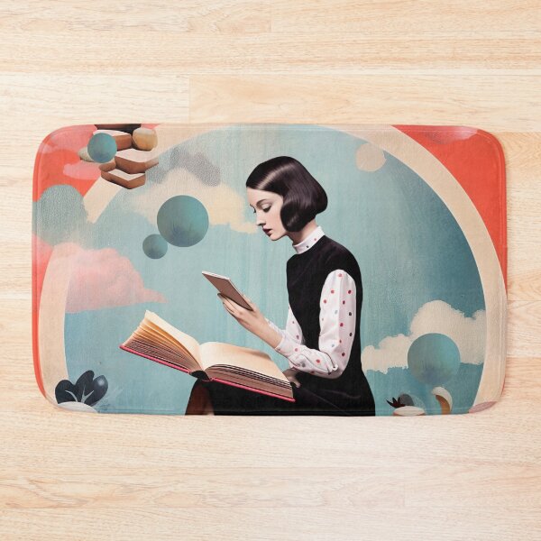Item preview, Reading collage - Clouds and bubbles designed and sold by miss-keysmash.
