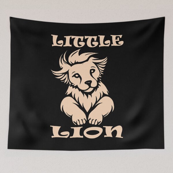Item preview, Little Lion - Peach designed and sold by Soulemotion.