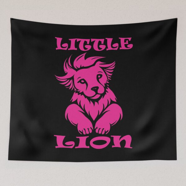 Item preview, Little Lion - Pink designed and sold by Soulemotion.