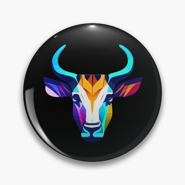 Item preview,  Bulls Abstract Head designed and sold by spyduckz.
