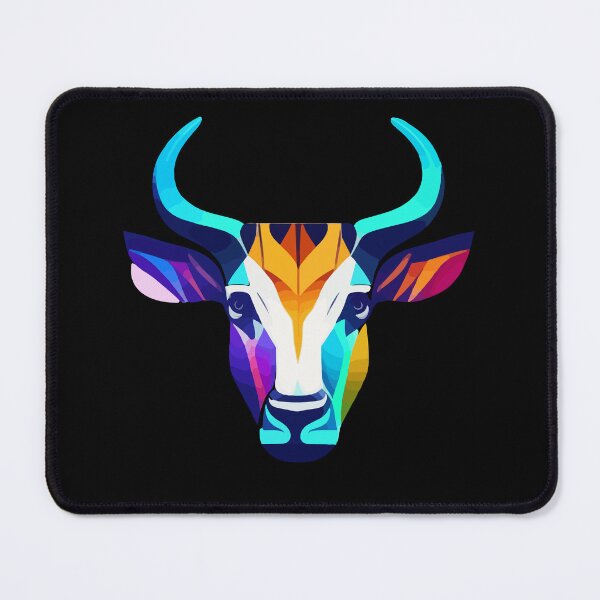 Item preview, Bulls Abstract Head designed and sold by spyduckz.