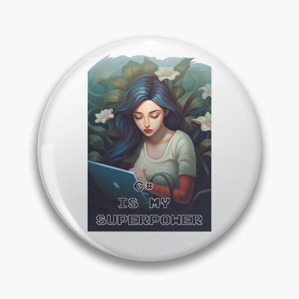 Item preview, C# Is My Superpower designed and sold by heringa.